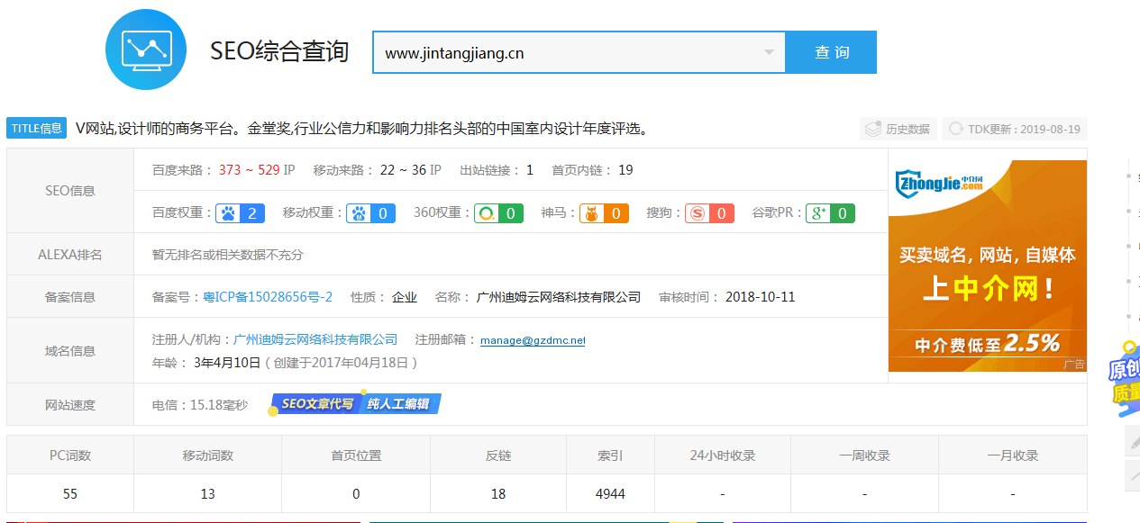 室內(nèi)裝飾網(wǎng)站優(yōu)化案例